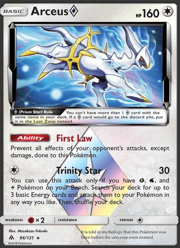Carte Arceus ◇ — Forbidden Light