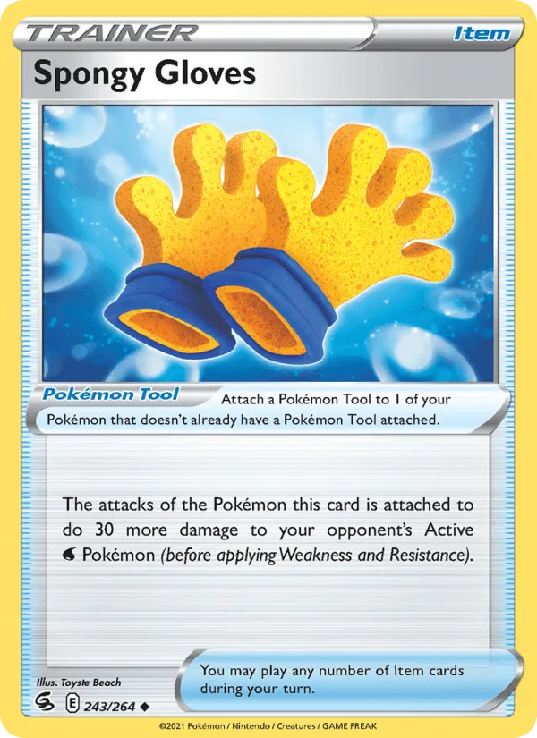Carte Gants Spongieux — Fusion Strike