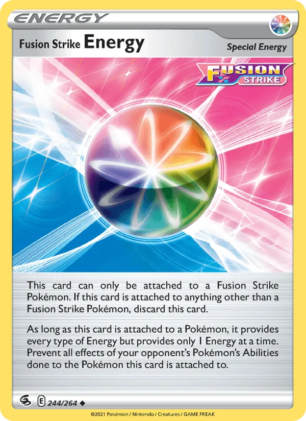 Carte Énergie Poing de Fusion — Fusion Strike