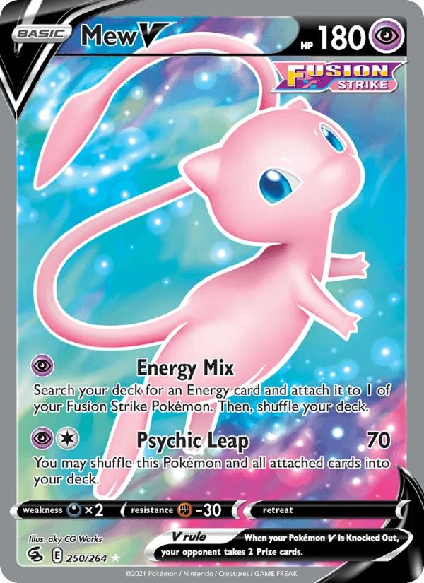 Carte Mew V — Fusion Strike