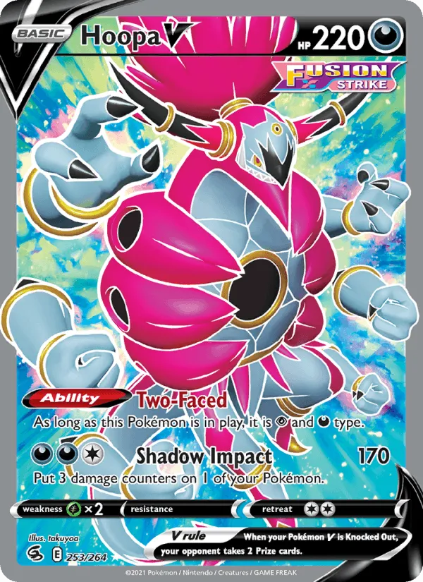Carte Hoopa V — Fusion Strike