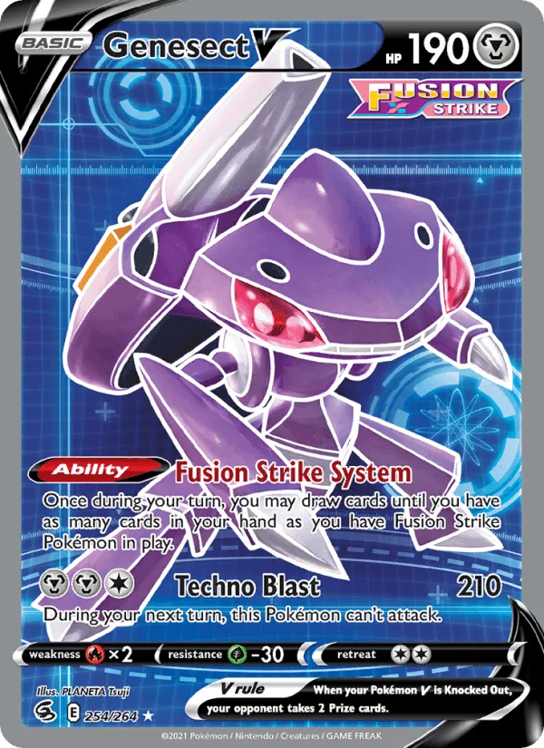 Carte Genesect V — Fusion Strike