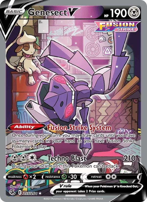 Carte Genesect V — Fusion Strike