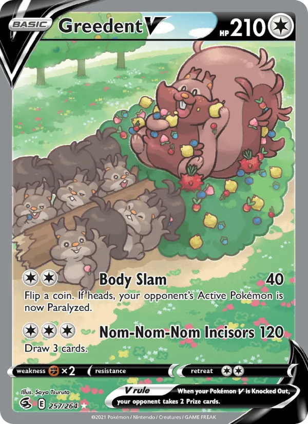 Carte Greedent V — Fusion Strike
