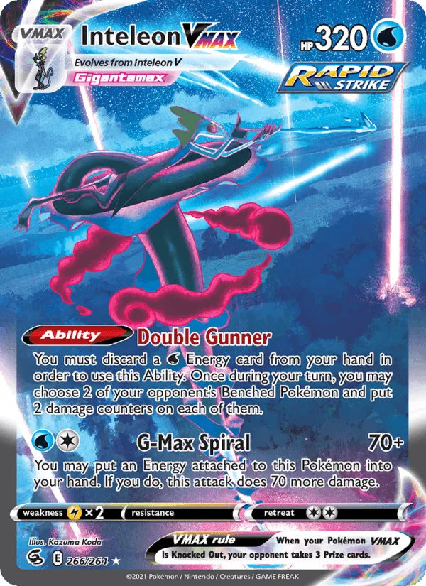 Carte Lézargus VMAX — Fusion Strike