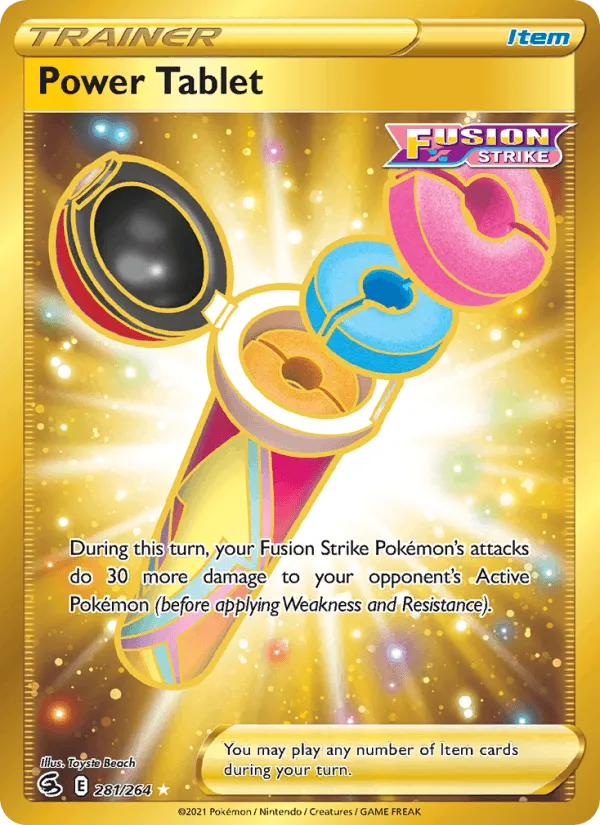 Carte Pastille Puissance — Fusion Strike