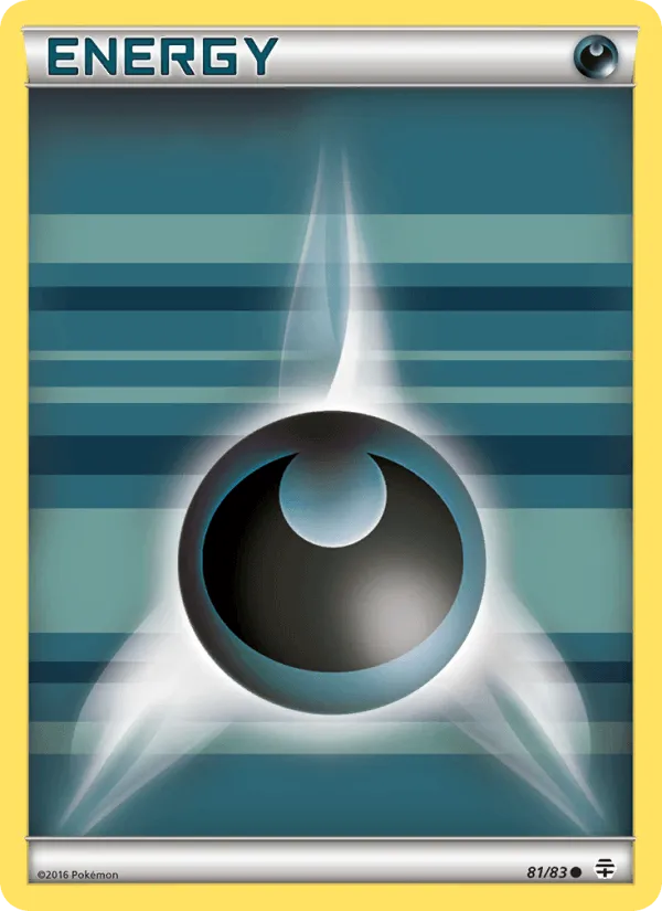 Carte Basic Darkness Energy — Generations
