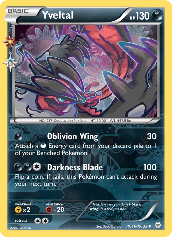 Carte Yveltal — Generations