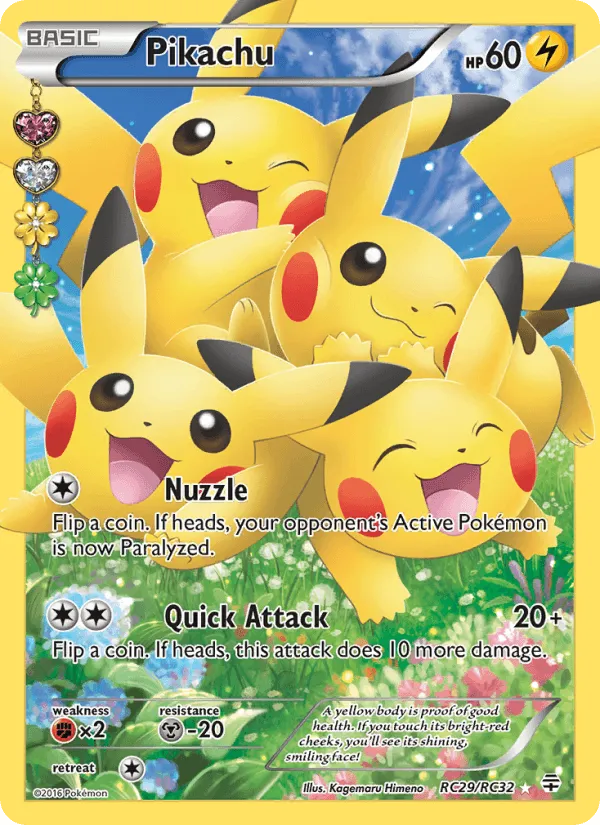 Carte Pikachu — Generations
