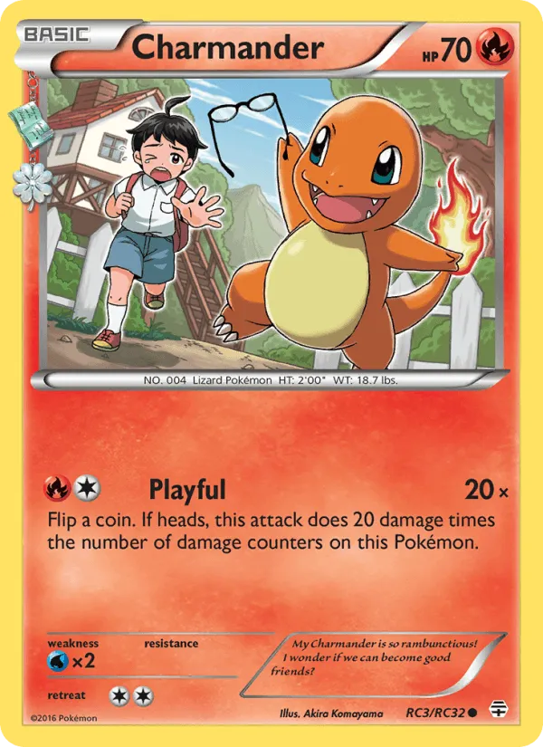 Carte Charmander — Generations