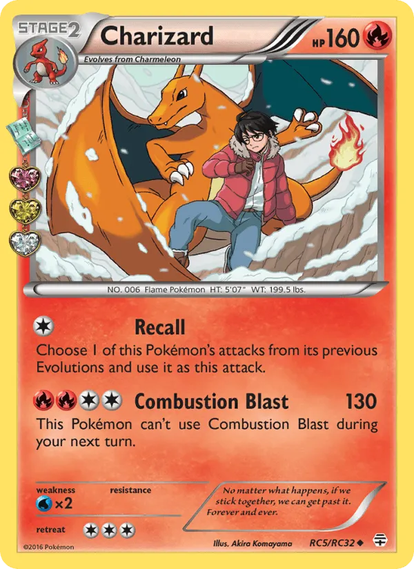 Carte Charizard — Generations