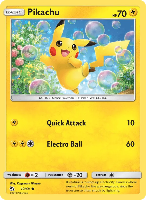 Carte Pikachu — Hidden Fates