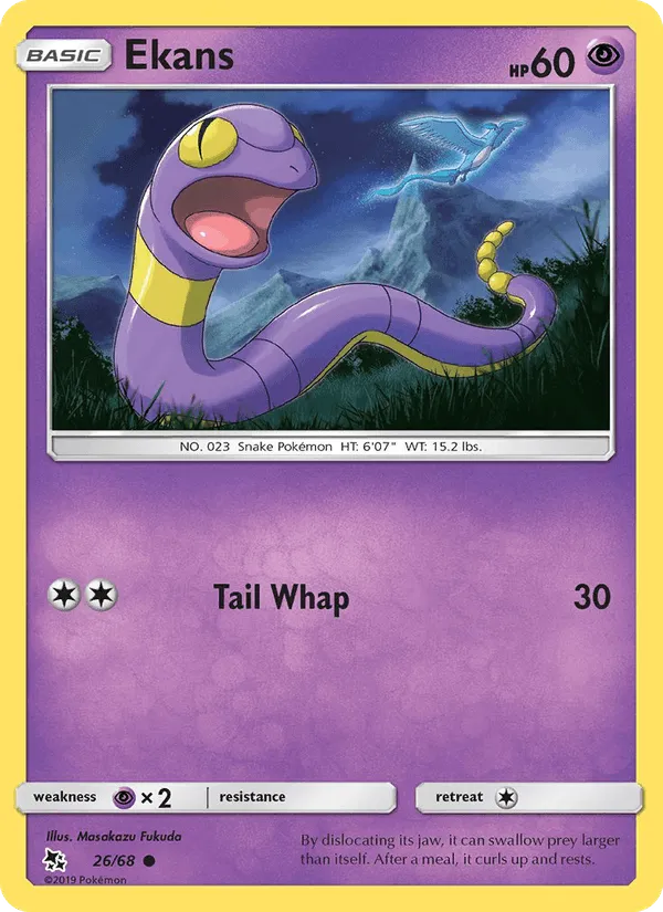 Carte Ekans — Hidden Fates