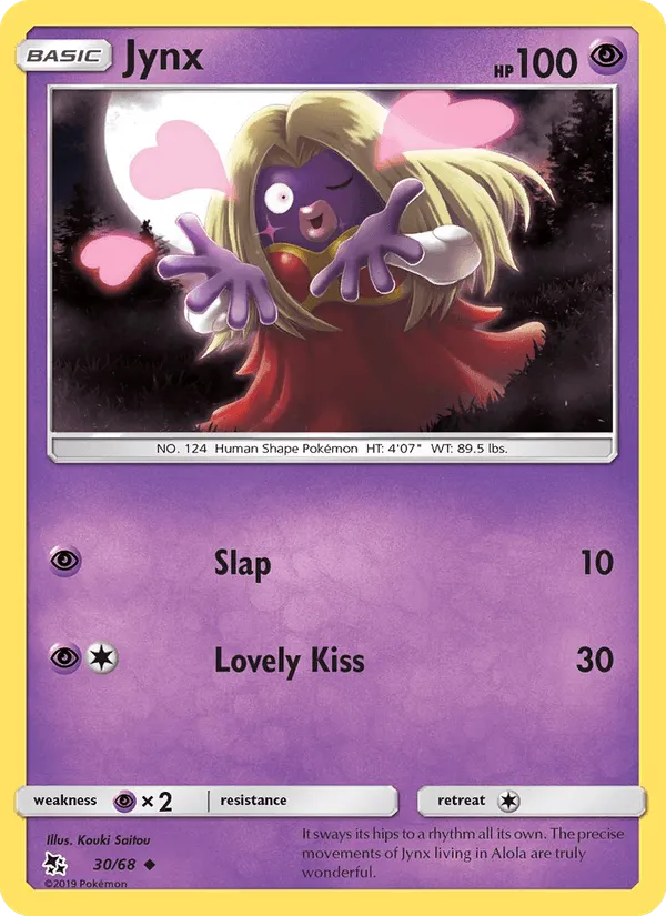 Carte Jynx — Hidden Fates