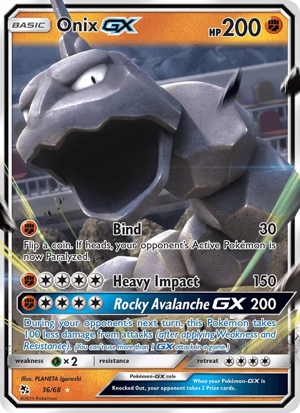 Carte Onix GX — Hidden Fates