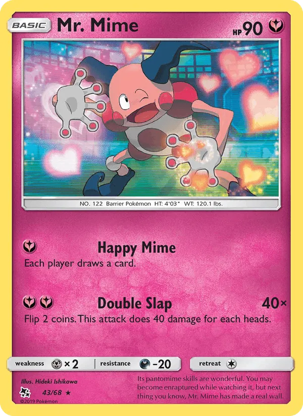 Carte Mr. Mime — Hidden Fates