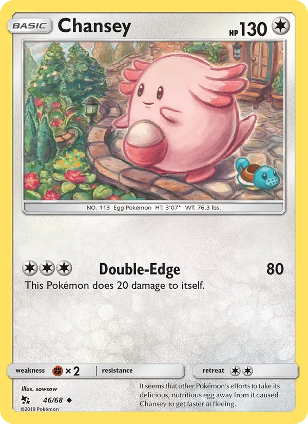 Carte Chansey — Hidden Fates