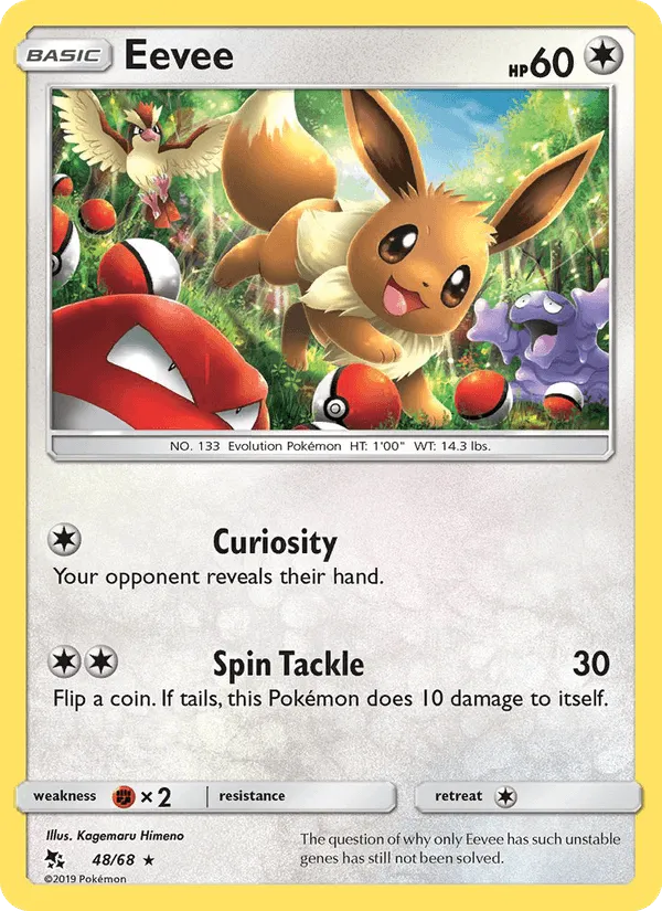 Carte Eevee — Hidden Fates