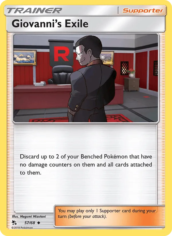 Carte Exil de Giovanni — Hidden Fates