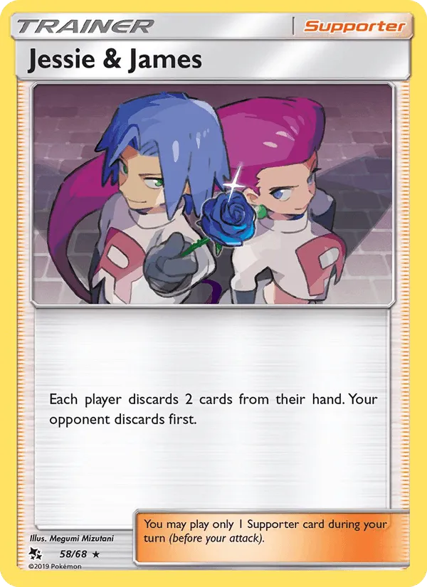 Carte Jessie et James — Hidden Fates
