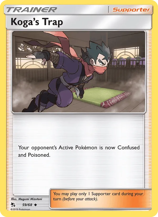 Carte Piège de Koga — Hidden Fates