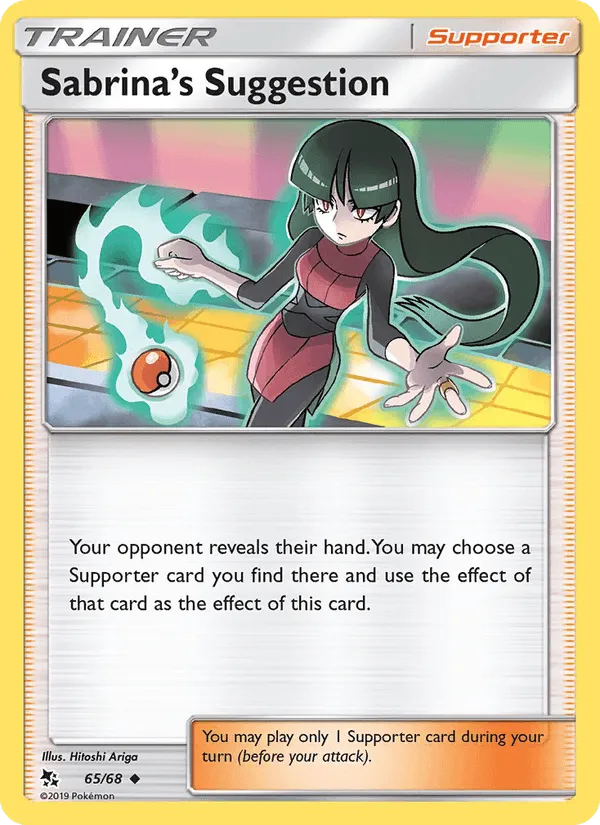 Carte Suggestion de Morgane — Hidden Fates
