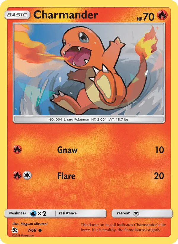 Carte Charmander — Hidden Fates