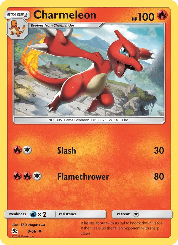 Carte Charmeleon — Hidden Fates
