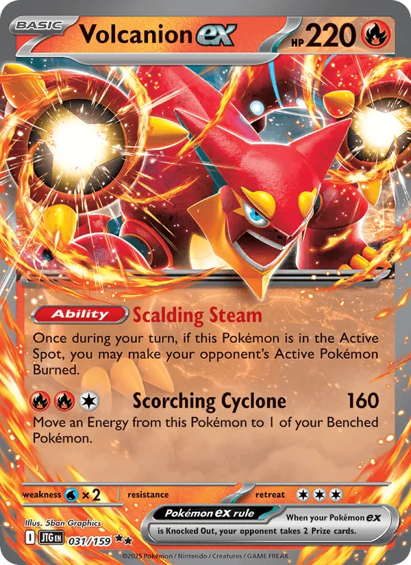 Carte Volcanion ex — Journey Together Additionals