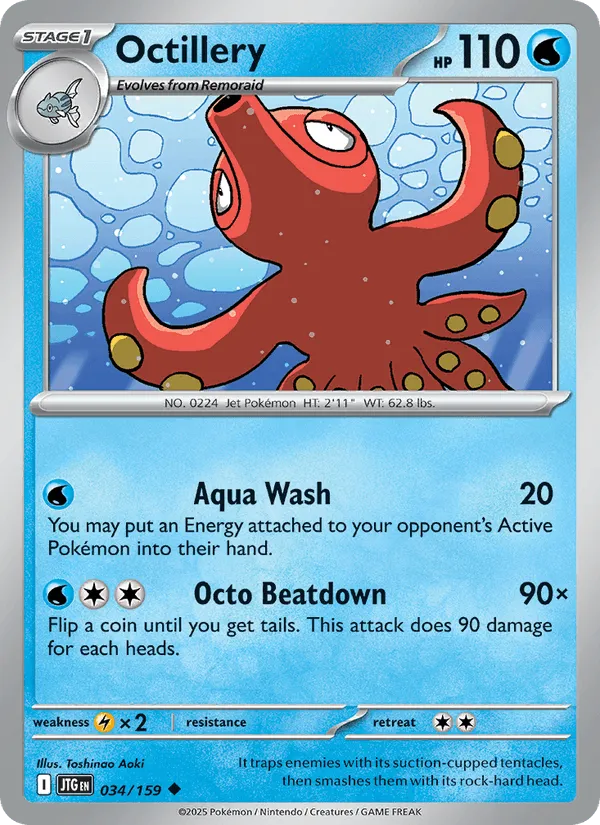 Carte Octillery — Journey Together Additionals
