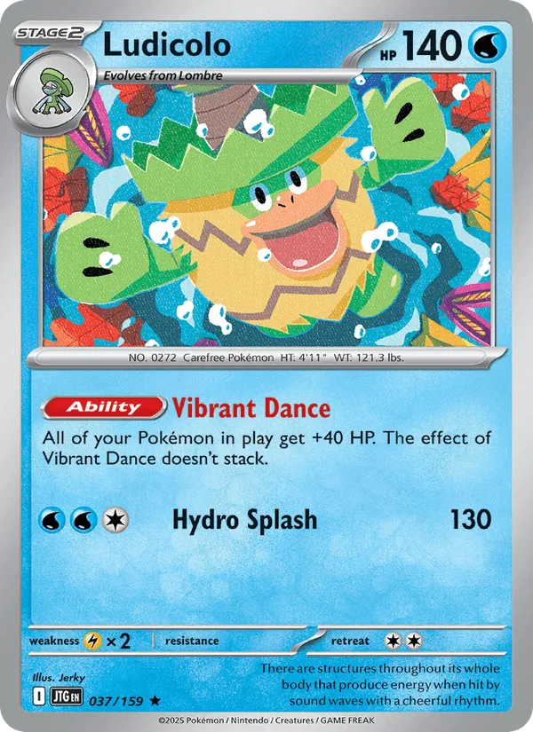 Carte Ludicolo — Journey Together Additionals