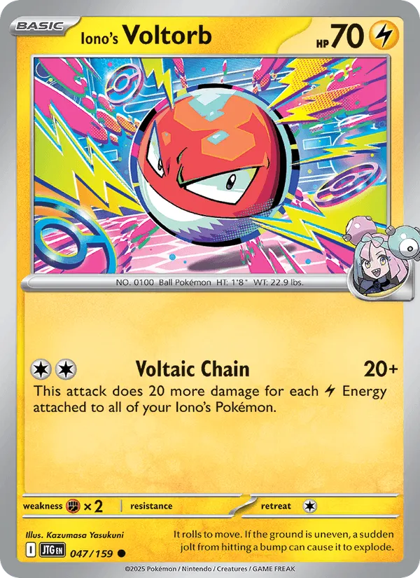 Carte Voltorbe de Mashynn — Journey Together Additionals