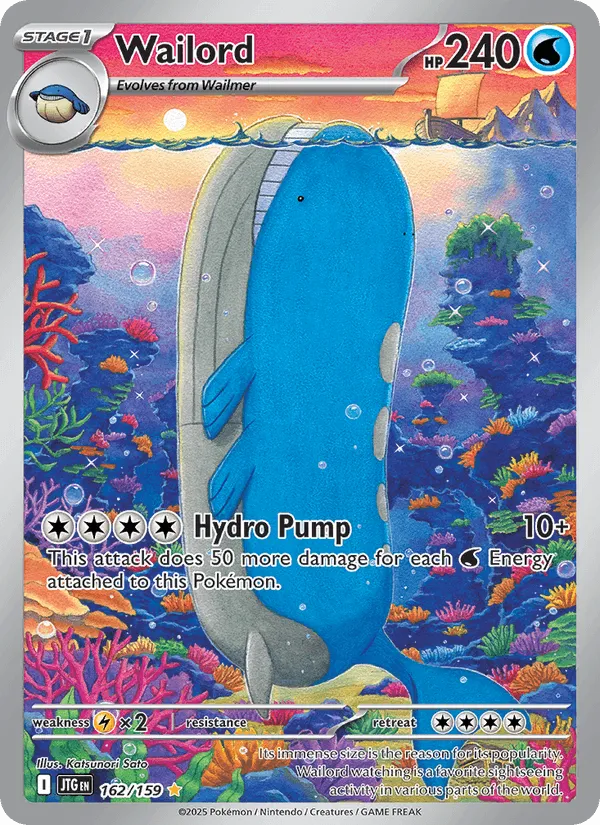 Carte Wailord — Journey Together Additionals