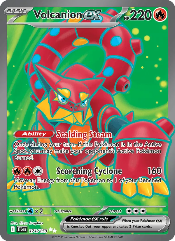 Carte Volcanion ex — Journey Together Additionals