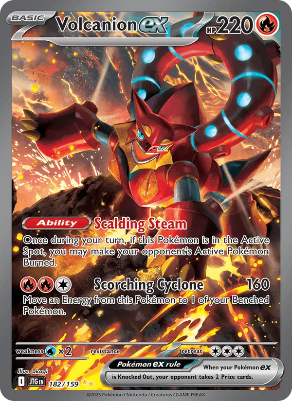 Carte Volcanion ex — Journey Together Additionals