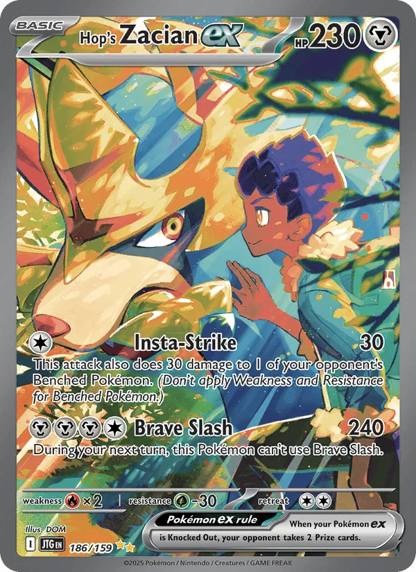 Carte Zacian ex de Nabil — Journey Together Additionals