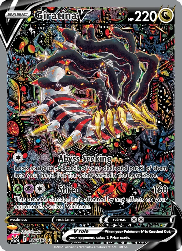 Carte Giratina V — Lost Origin