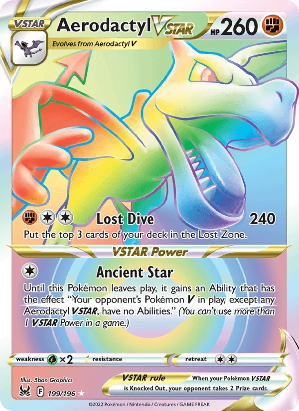 Carte Ptéra VSTAR — Lost Origin