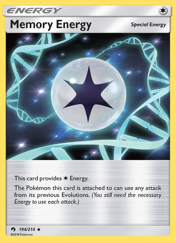 Carte Énergie Mémoire — Lost Thunder