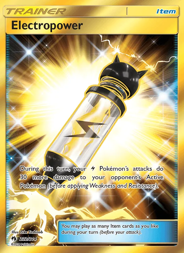 Carte Électropuissance — Lost Thunder