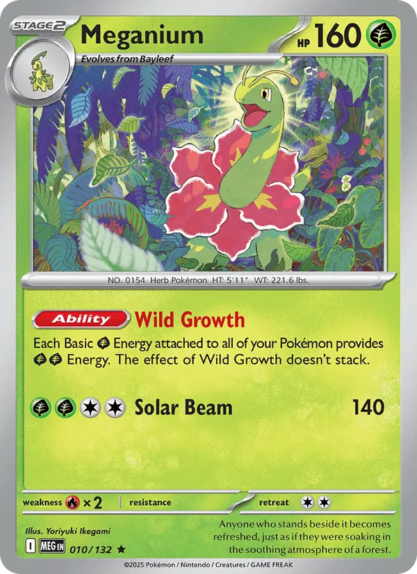 Carte Méganium — Mega Evolution Additionals