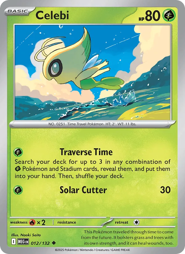 Carte Celebi — Mega Evolution Additionals