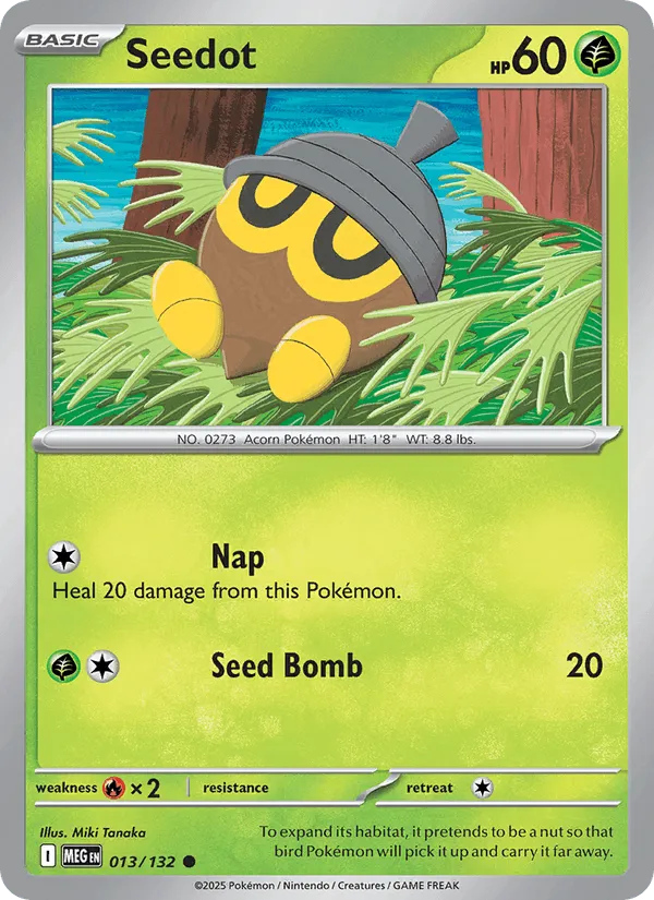Carte Grainipiot — Mega Evolution Additionals