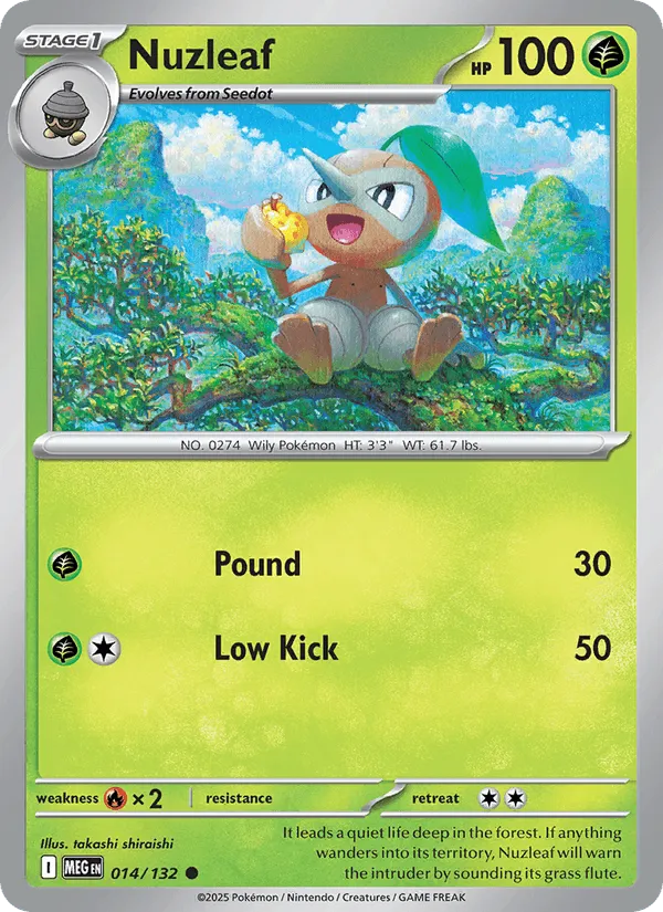 Carte Pifeuil — Mega Evolution Additionals