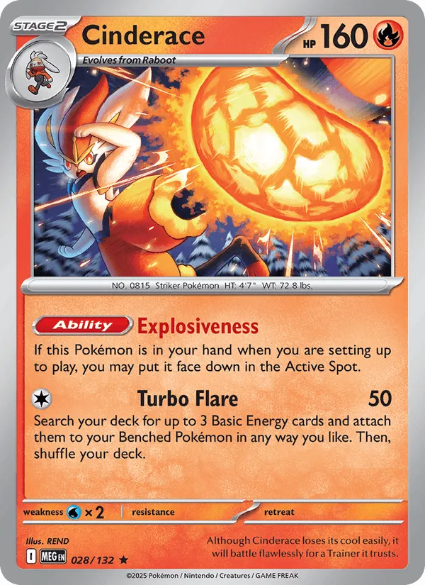 Carte Pyrobut — Mega Evolution Additionals