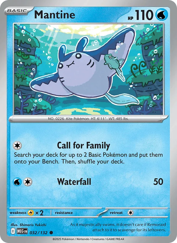 Carte Démanta — Mega Evolution Additionals