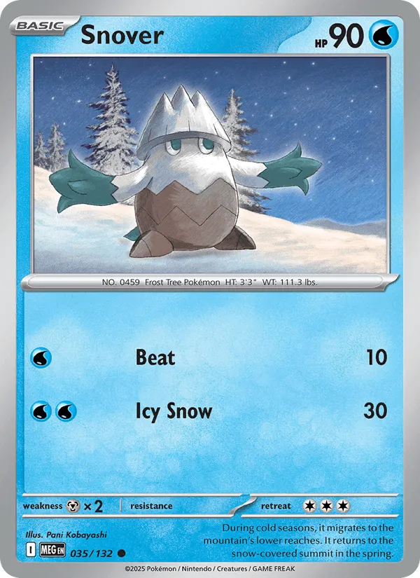 Carte Blizzi — Mega Evolution Additionals