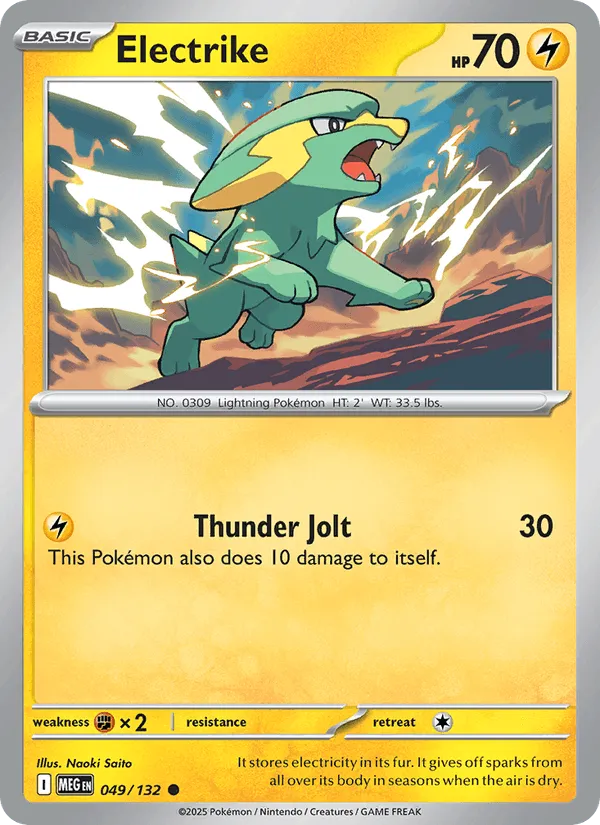 Carte Dynavolt — Mega Evolution Additionals