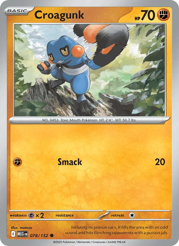 Carte Cradopaud — Mega Evolution Additionals