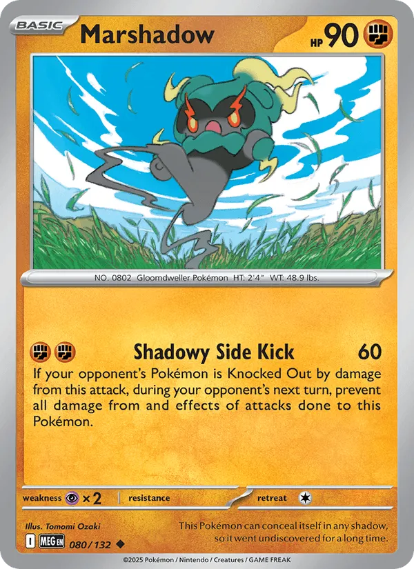 Carte Marshadow — Mega Evolution Additionals